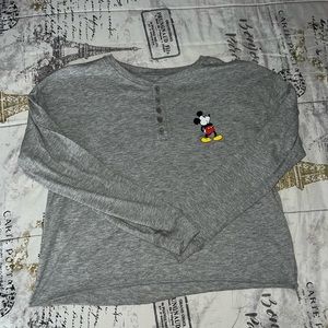 Grey Mickey LongSleeve